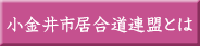 小金井居市合道連盟とは